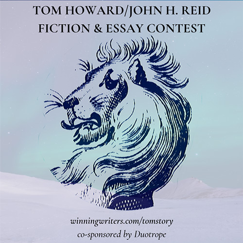 Lion's head on pastel blue and purple background