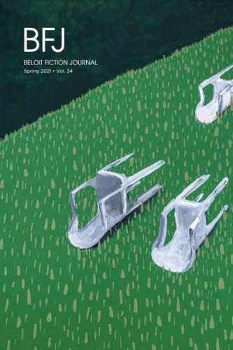 cover of Spring 2021 issue of literary magazine Beloit Fiction Journal