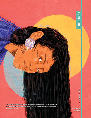 Rain Taxi Review of Books print publication cover image Fall 2022