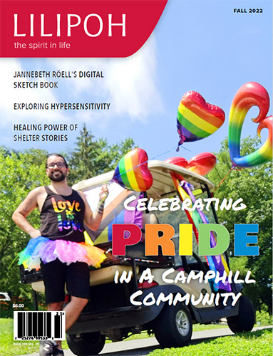 LILIPOH The Spirit in Life quarterly print magazine Fall 2022 issue cover image
