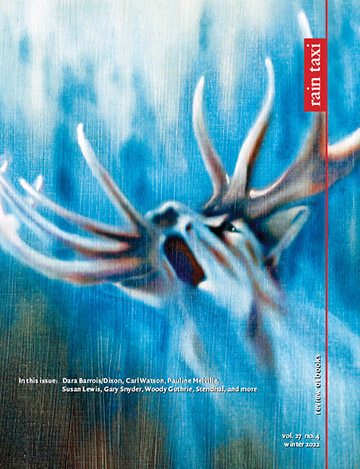 Rain Taxi Review of Books Winter 2022 cover image